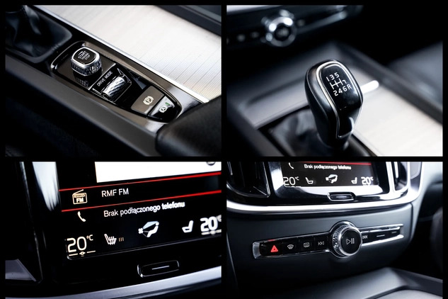 Volvo V60 cena 98900 przebieg: 157000, rok produkcji 2019 z Zalewo małe 781